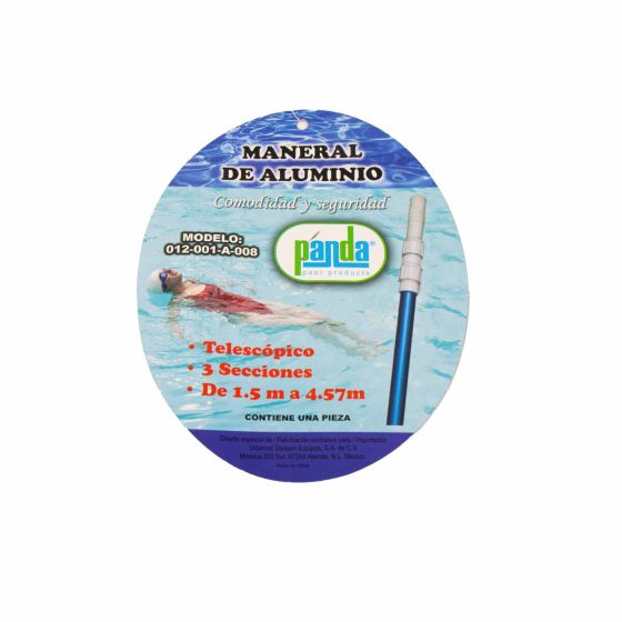 Maneral telescópico Aluminio 4.5 (total)