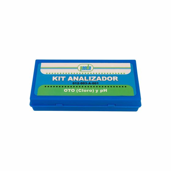 Kit analizador de cloro y pH