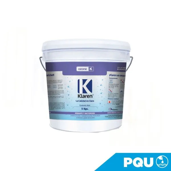 OZONE KLAREN, ENVASE DE 5 KG