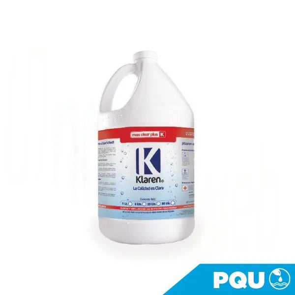 MAX CLEAR PLUS, ENVASE DE 4 LTS