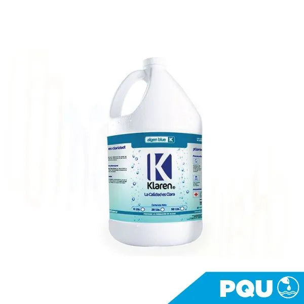 ALGICIDA ALGEN BLUE, ENVASE DE 4 LTS
