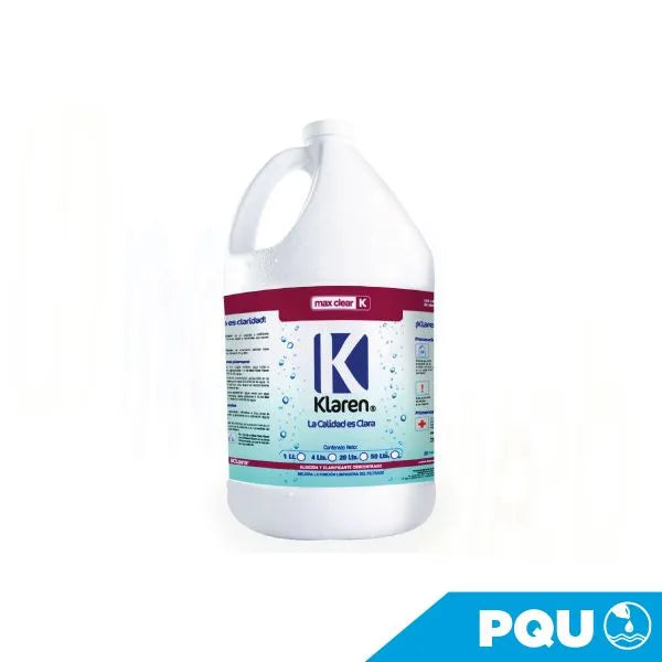MAX CLEAR, ENVASE DE 4 LTS