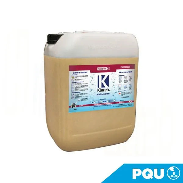 MAX CLEAR, ENVASE DE 50 LTS