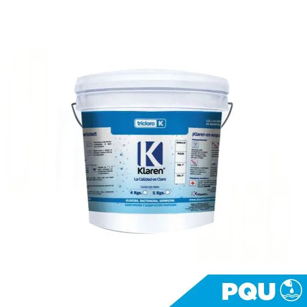 TRICLORO GRANULAR KLAREN ENV. 5 KG.