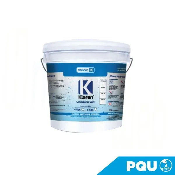TRICLORO POLVO KLAREN ENV. DE 5 KG.