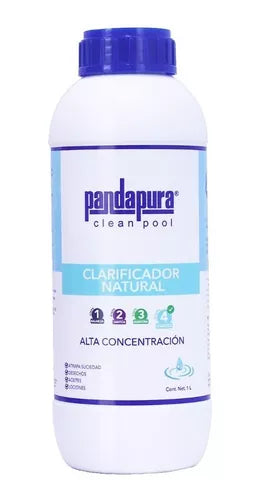 Clarificador Panda 1 Lts Para Albercas Ahorra Agua Ecológico