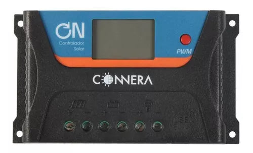 Controlador De Carga Solar Connera, 20 A 12 O 24 V