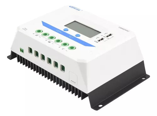 Controlador Epsolar Pwm 12/24v 60 A, Salida Usb