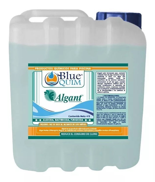Algicida, Bactericida, Fungicida Algant Para Alberca 20 Lts
