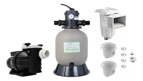 Equipo Completo 14 Alberca Desnatador Filtro Bomba