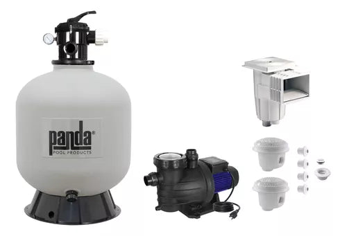 Equipo De Alberca Con Filtro 22 Bomba 1.5 Hp Y Empotrables