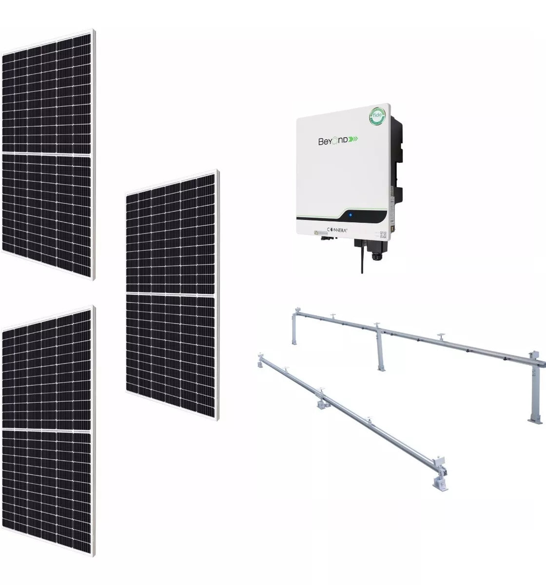 Planta Solar Interconexión A CFE 1.1 Kwp Fide