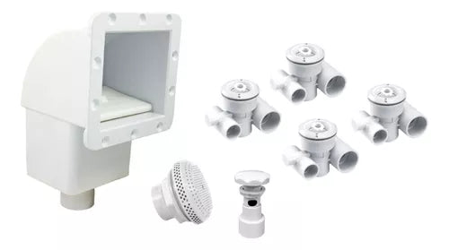 Set De Empotrables Para Hidromasaje Skimmer