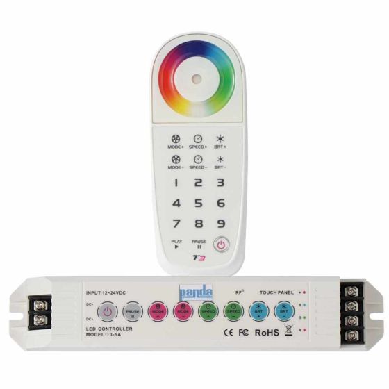 Controlador con control remoto para lámpara LED DELUXE 180w 12VCD