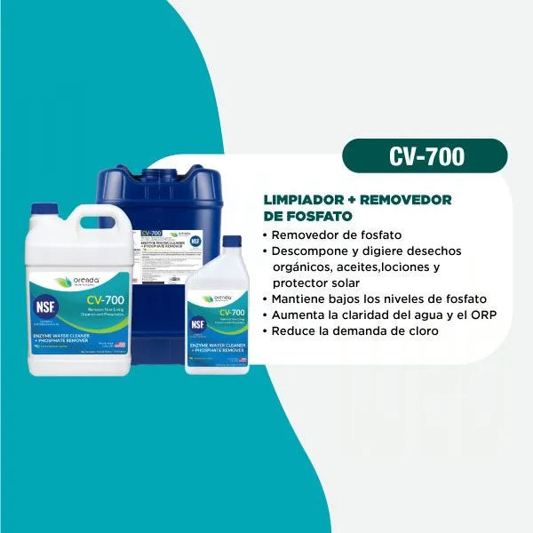 CV-700 DESENGRASANTE Y REMOVEDOR DE FOSFATOS 3.785 L