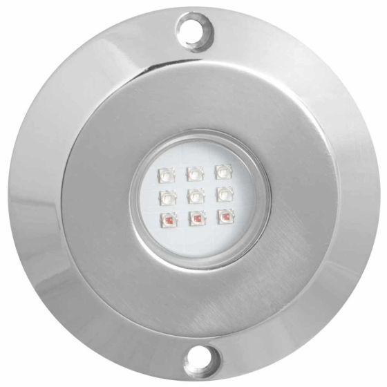 Lámpara led para piscinas DELUXE 18w 12Vcd RGB (16 modos de iluminación)