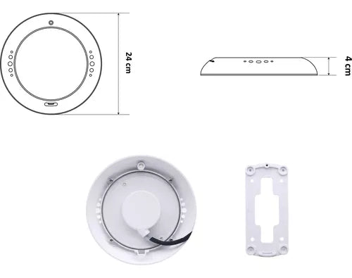 Lampara Para Alberca Con Control 35w 50 Mil Hrs Novaled