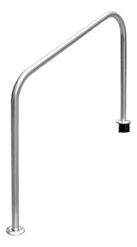 Pasamanos 2 Curvas Acero Inox Para Alberca 1 Pza 48