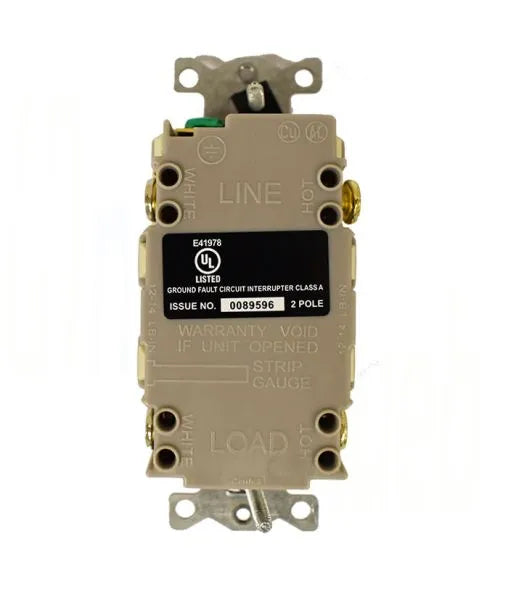 PROTECTOR DE FALLA A TIERRA GFCI