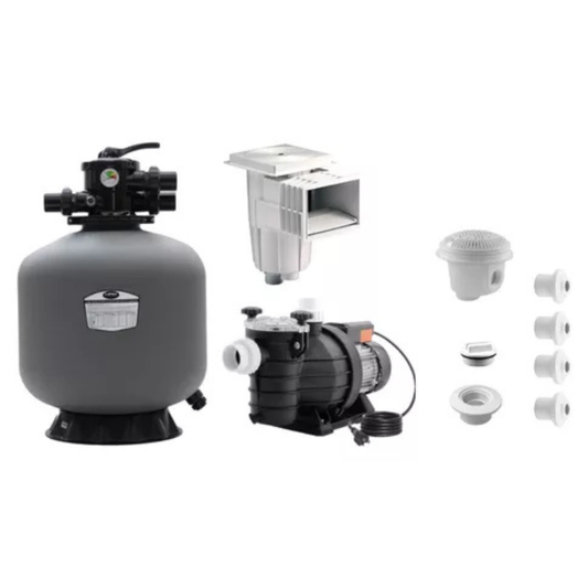 Sistema De Filtrado Alberca Filtro 14 Bomba 3/4 Y Empotrable