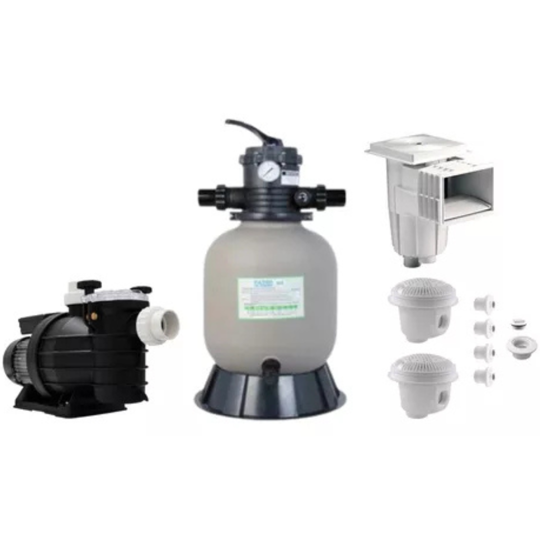 Equipo Completo 14 Alberca Desnatador Filtro Bomba
