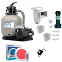 Equipo Completo Para Alberca Desnatador Filtro Bomba