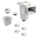 Kit Accesorios Empotrables con Desnatador, Dren boquillas, para Piscinas o Albercas