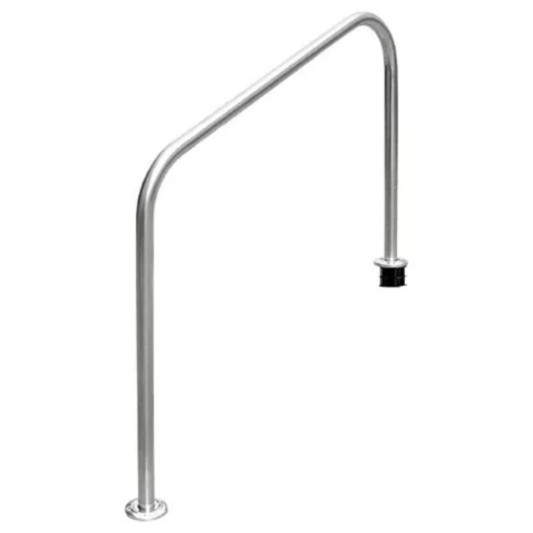 Par De Pasamanos 2 Curvas Acero Inox Para Alberca 48