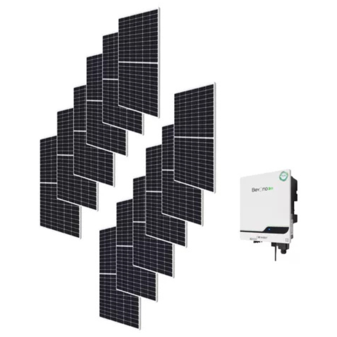 Planta Solar Interconexión A CFE Monitoreo Wifi 6 Kwp