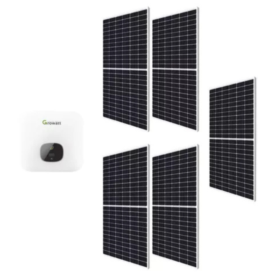 Planta Solar Interconexión A CFE Wifi 5 Kwp 6 Panel 645w