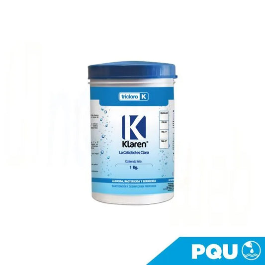 TRICLORO TABLETA 3" KLAREN ENV. DE 1 KG