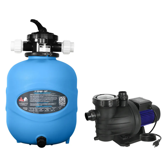 Kit Bomba Y Filtro Para Alberca Panda 16 Y 1 Hp