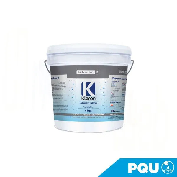 TABLETA TRIPLE ACCION, ENVASE DE 4 KG