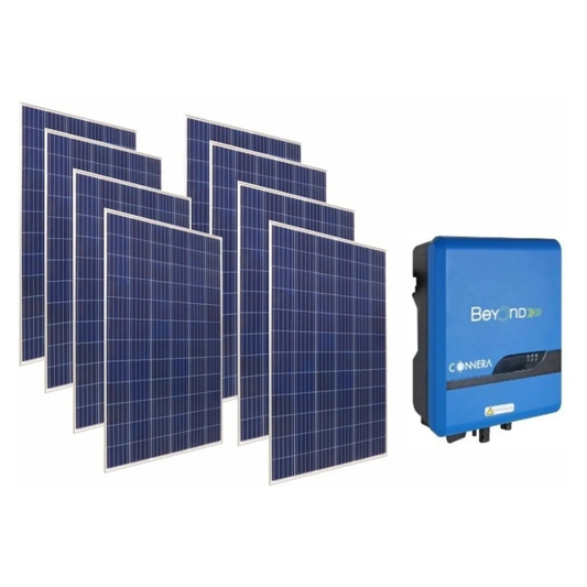 Planta Solar Interconexion A Cfe Monitoreo Wifi 2kwp