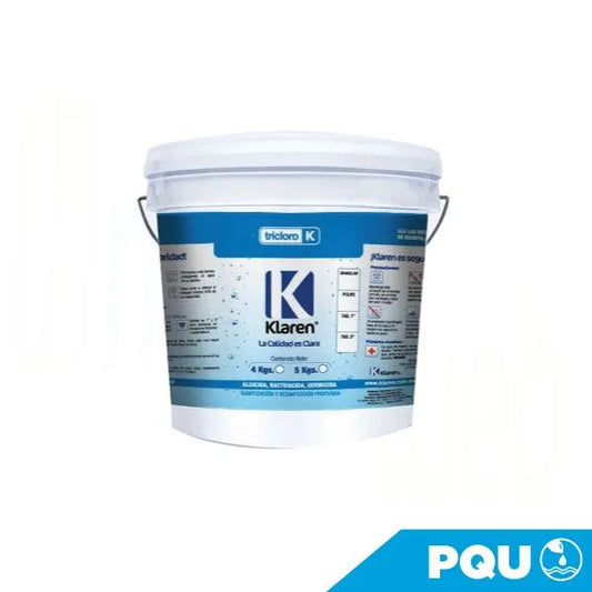TRICLORO TABLETA 1" KLAREN ENV. DE 5 KGS.