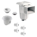Kit De Empotrables Para Alberca Con Dren Fondo,  Desnatador y boquillas