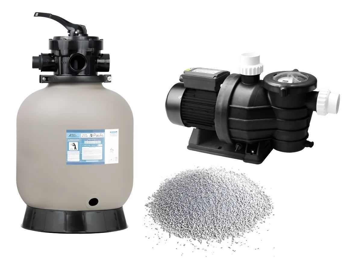 Filtro Alberca 19, Bomba 1 Hp y Zeolita