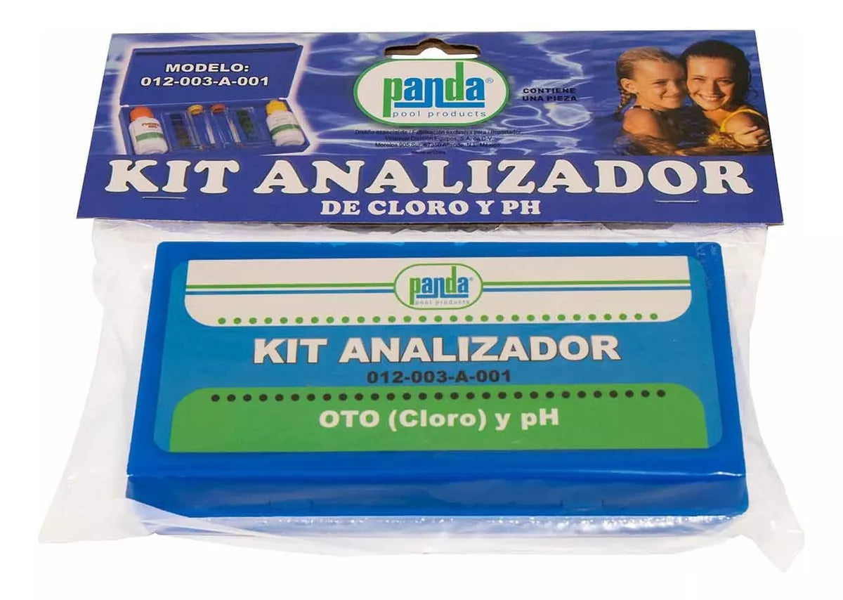 Kit Analizador De Albercas De Ph Y Cloro PANDA
