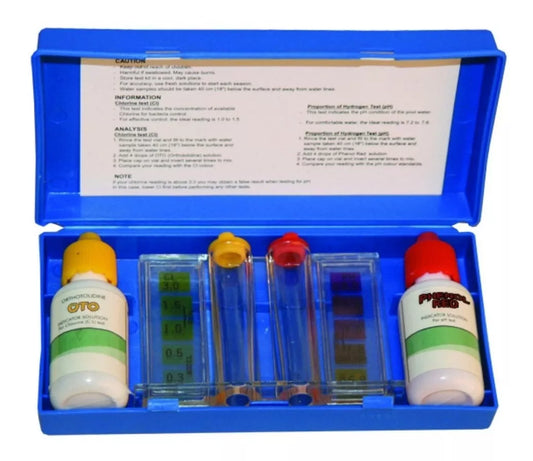 Kit Analizador De Albercas De Ph Y Cloro PANDA
