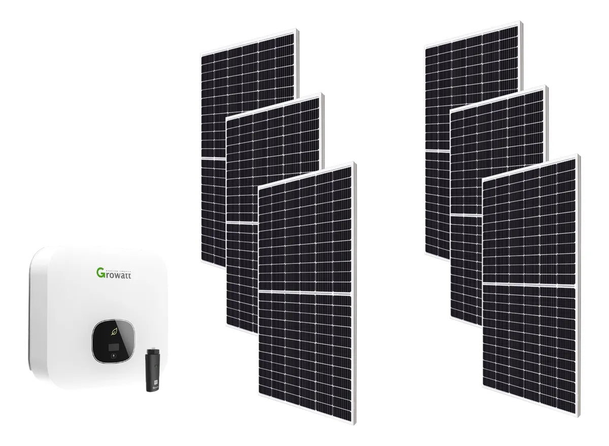 Planta Solar Interconexion con Cfe Wifi 3.3 Kwp 220v