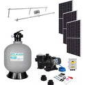 Filtro Y Bomba Solar Para Alberca 16 Pulgadas Con Paneles