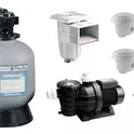 Kit De Empotrables Bomba 1 Hp Y Filtro 16 Para Alberca