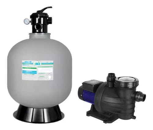 Kit De Filtro Y Motobomba Para Alberca De 16 Y 1 Hp Panda