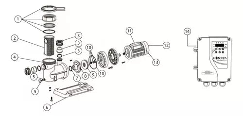 Motobomba Solar Para Piscina Alberca Bomba Kolosal Pool 72v