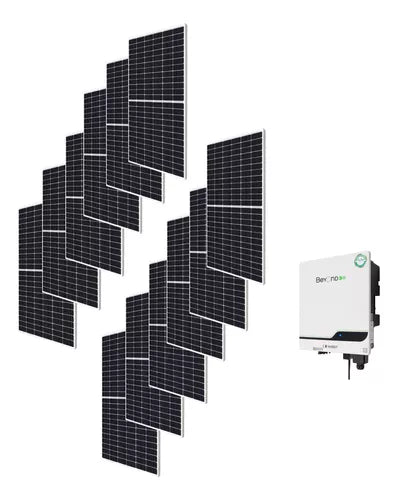 Planta Solar Interconexión A CFE Monitoreo Wifi 6 Kwp