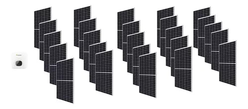Planta Solar Interconexion A CFE Monitoreo Wifi 10 Kwp