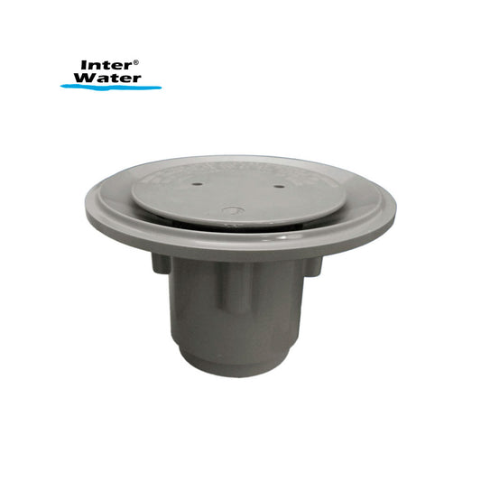 BOQUILLA DE RETORNO GRIS PARA PISO 2”, CON REDUCCIÓN  A 1