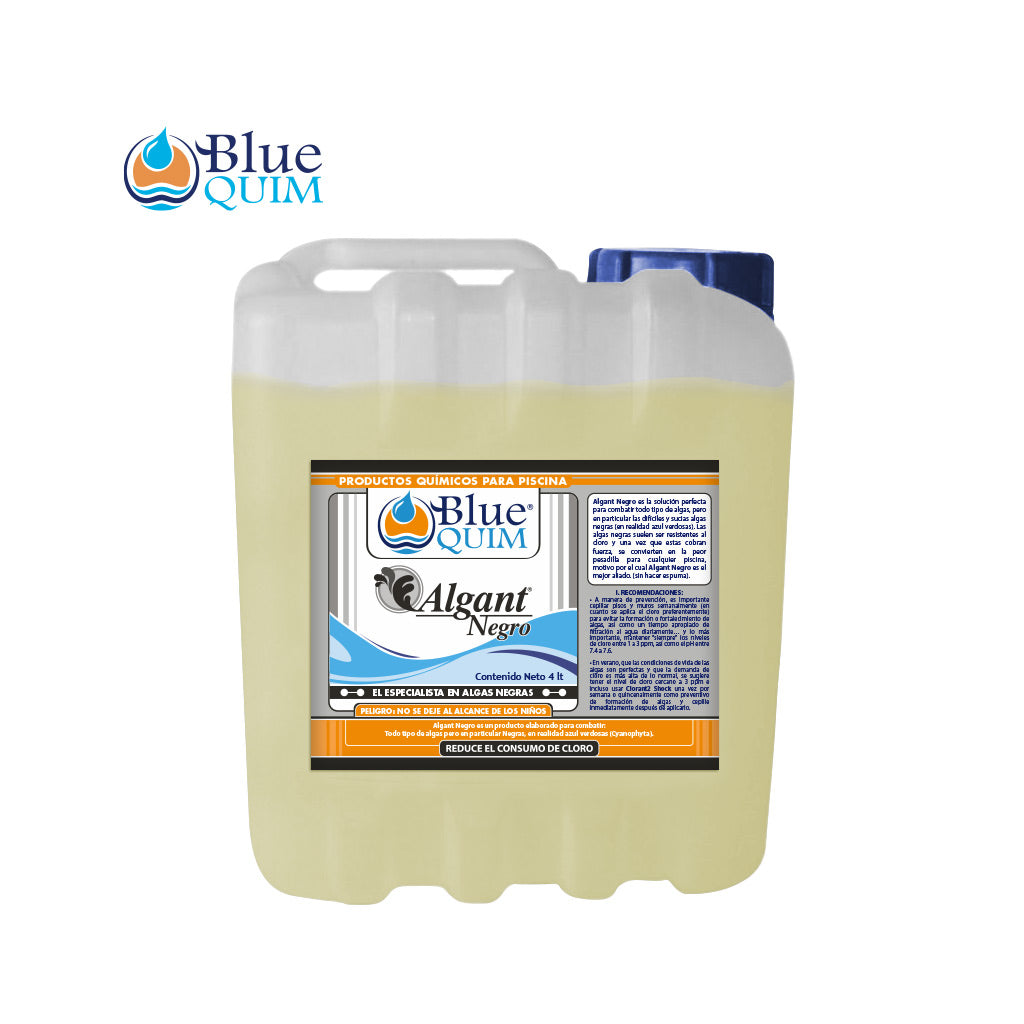 ALGUICIDA Y CLARIFICADOR “ALGANT NEGRO”, 50 LT