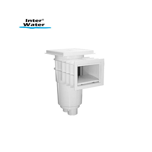 DESNATADOR GRANDE (TAPA REFORZADA) PARA PISCINA 2”,  BLANCO