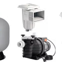 Equipo Completo 16 Alberca Desnatador Filtro Dren Bomba